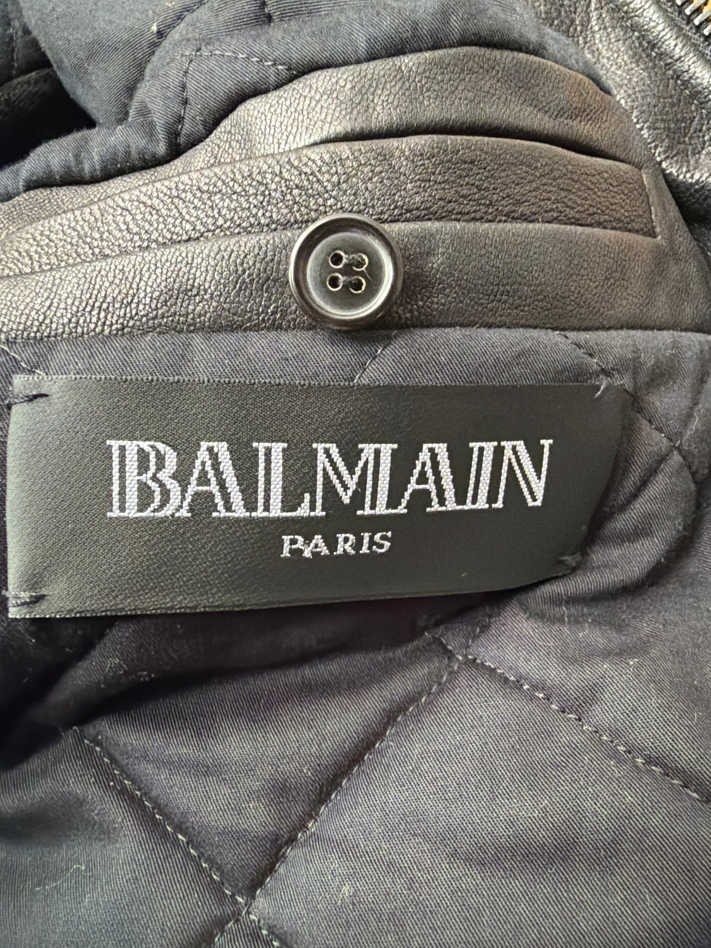 Balmain AW11 Campaign A2 Leather Jacket