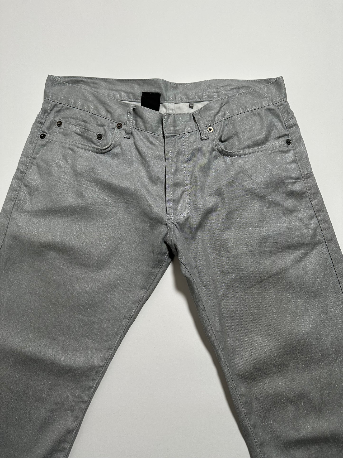 Dior Homme SS06 Silver Glitter Pants