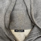 Balmain SS11 Sleeveless Tiger Emblem Zip Hoodie