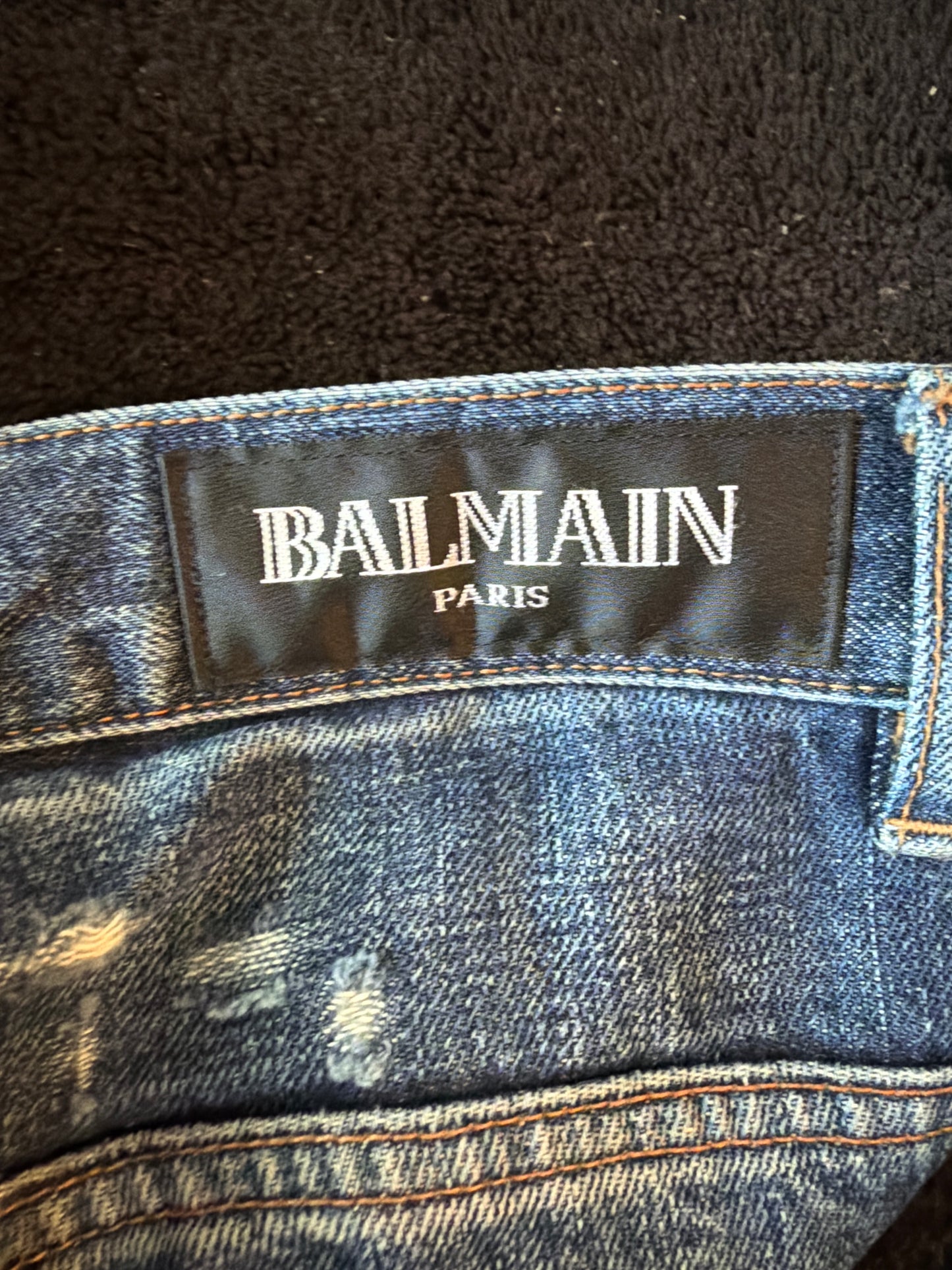 Balmain AW11 3D Denim