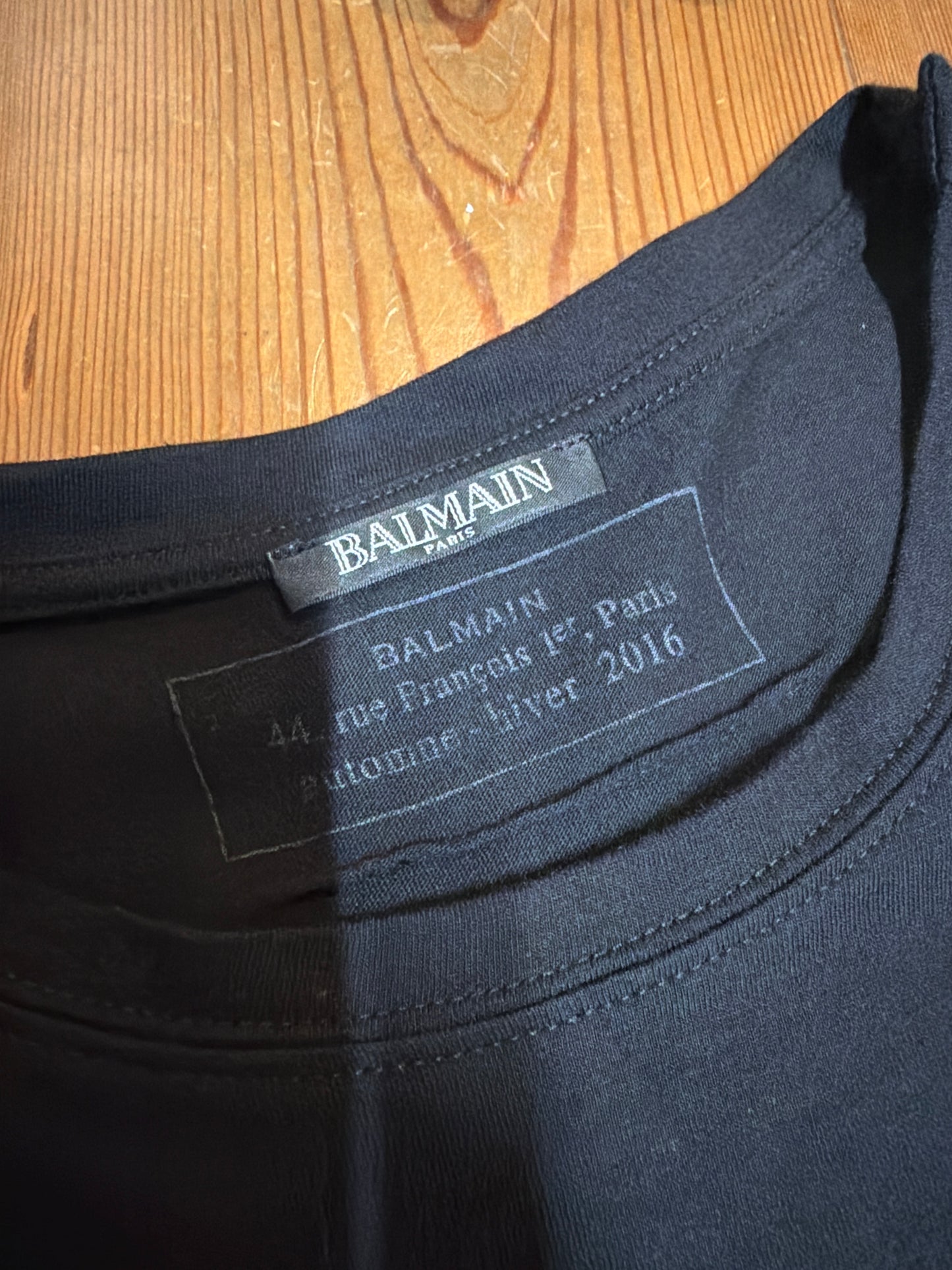 Balmain AW16 Tiger Embroidered Shirt