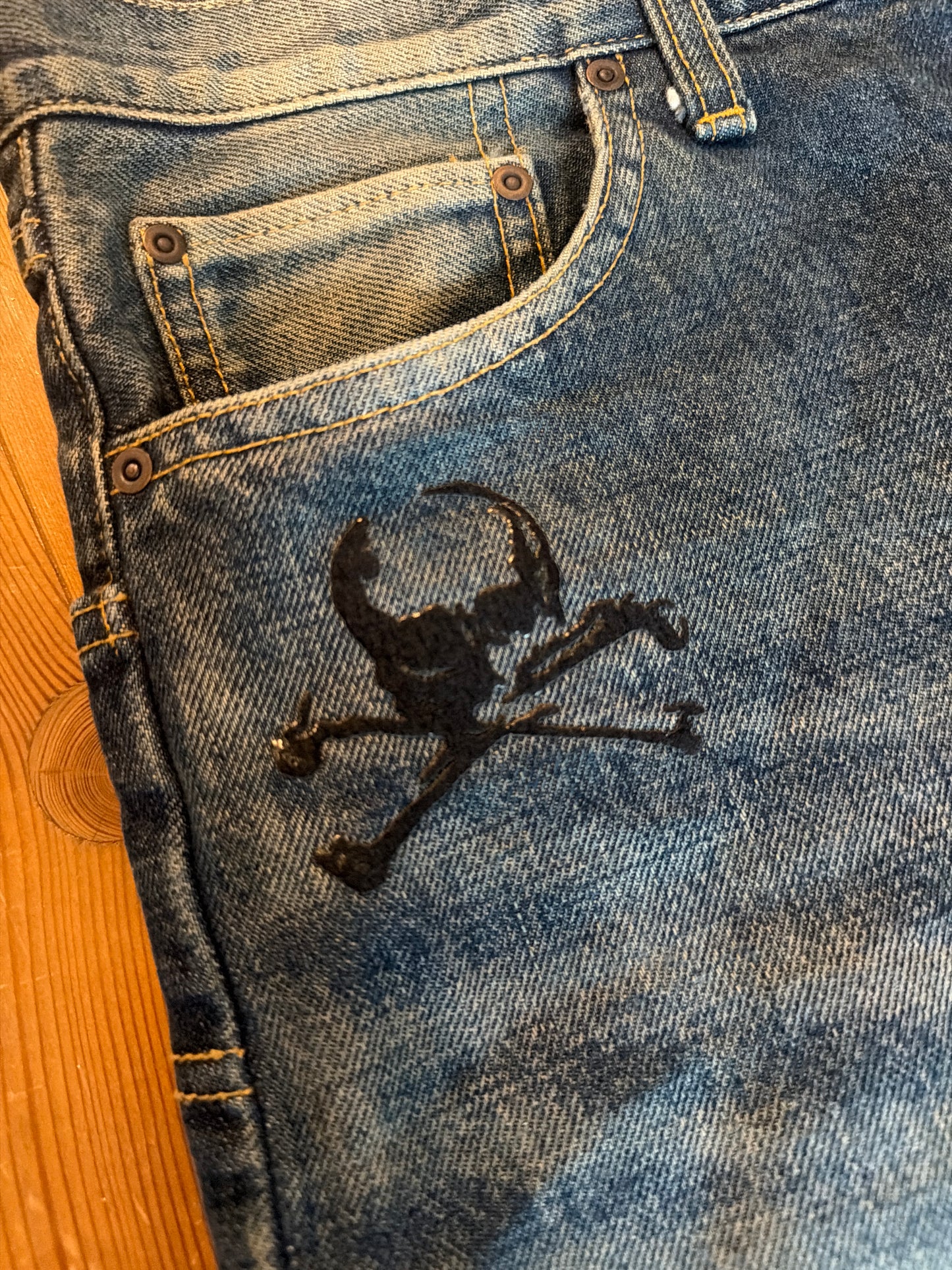 Undercover AW05 Arts and Crafts Denim