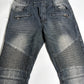 Balmain Decarnin Era Biker Denim
