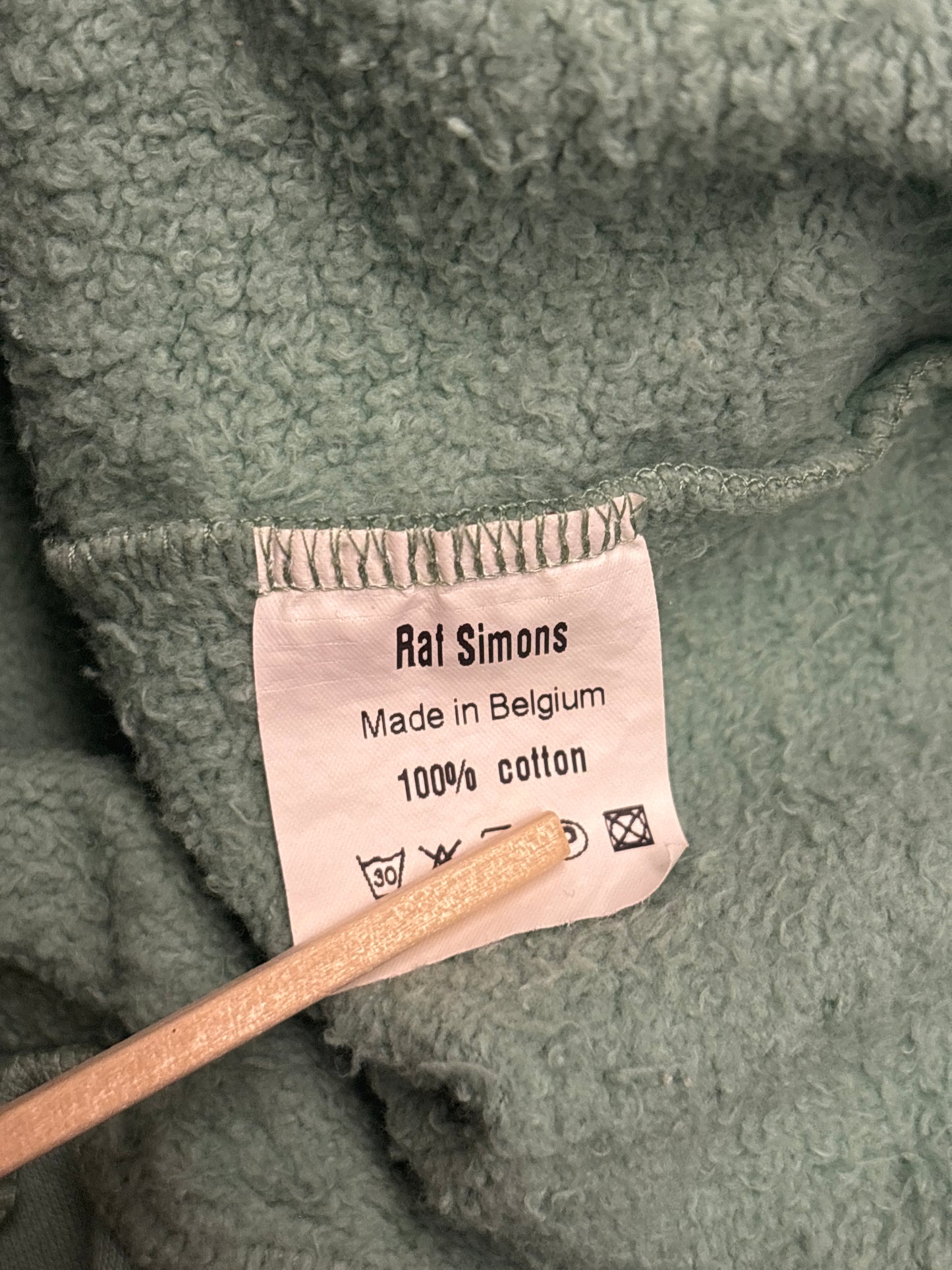 Raf Simons AW02 Mint Virginia Creeper Sweater
