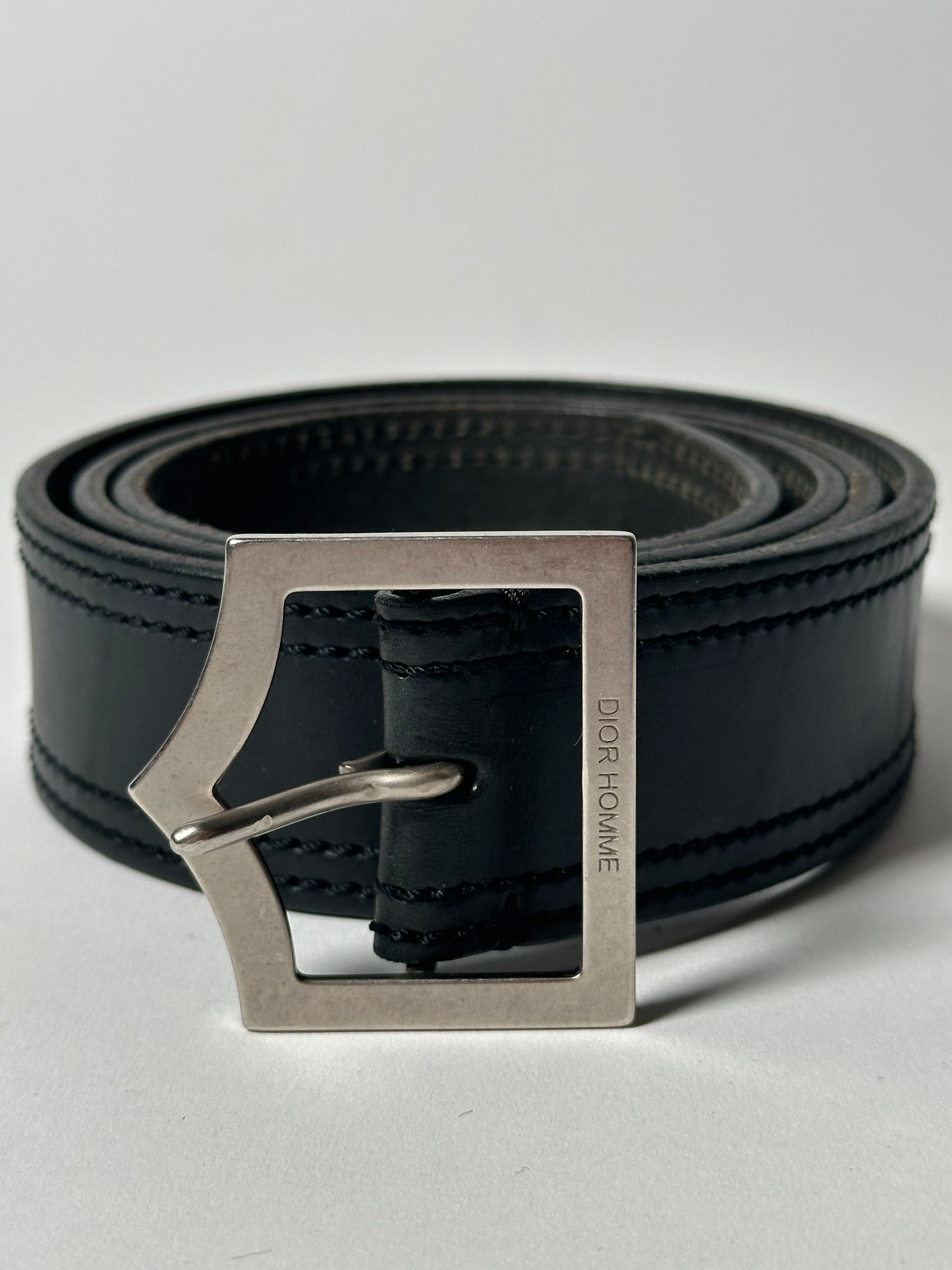 Dior Homme D Point Belt