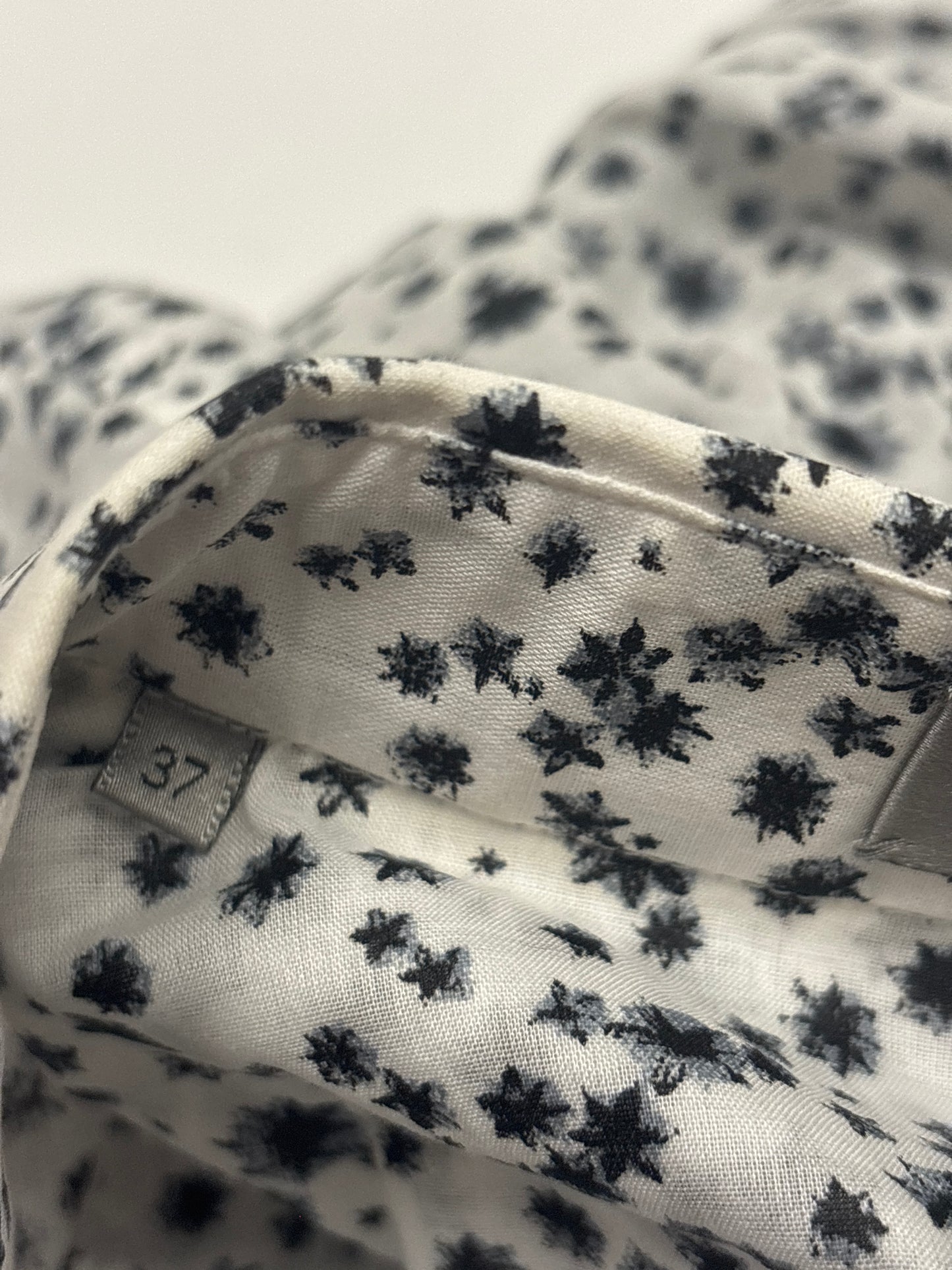 Dior Homme SS05 Floral Painted Shirt