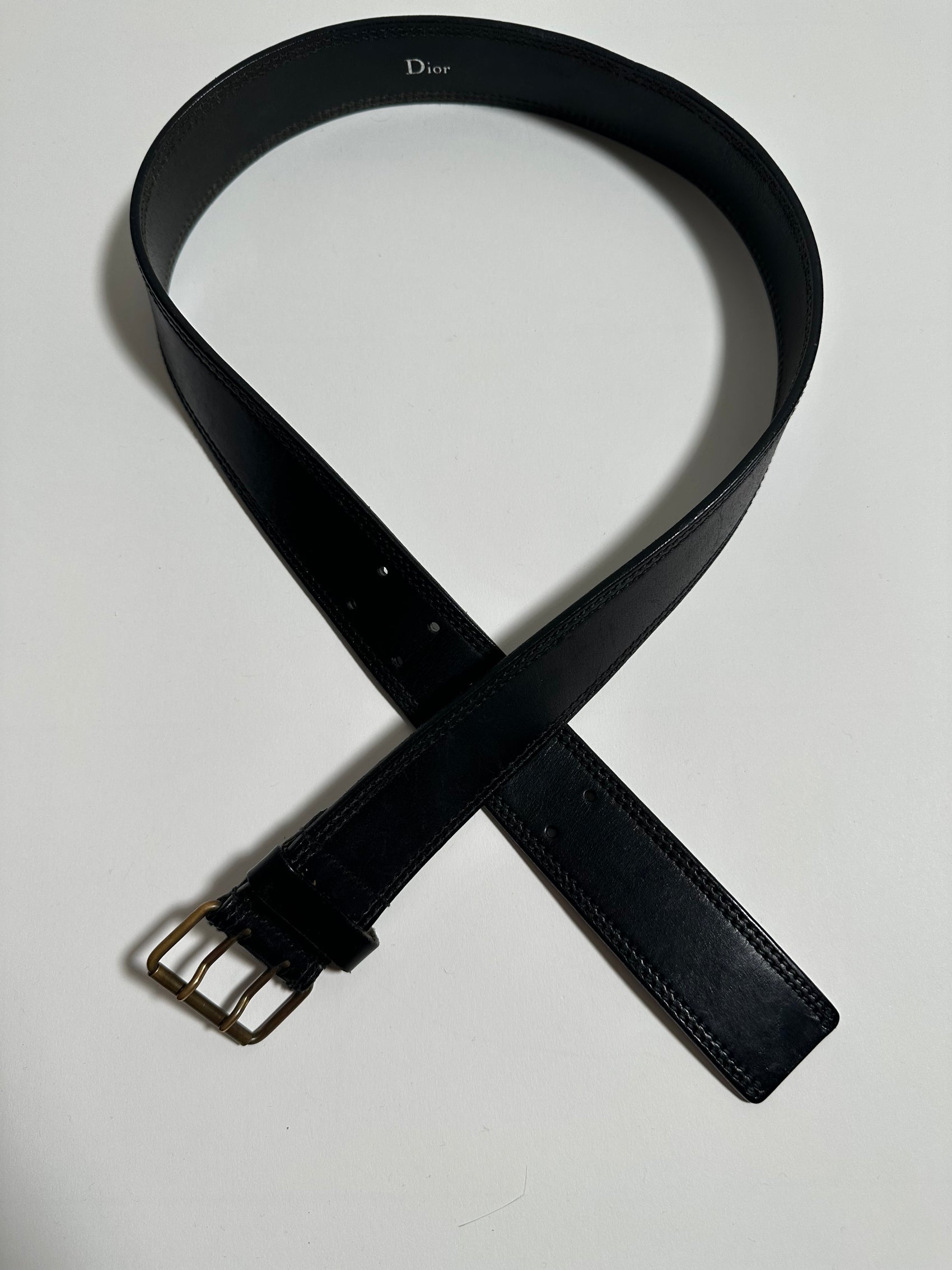 Dior Homme SS05 Double Prong Belt