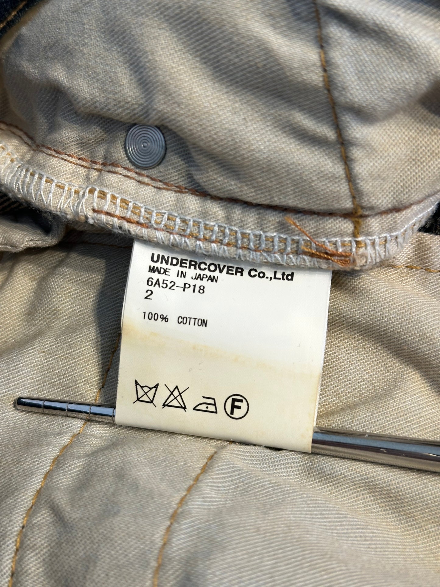 Undercover AW06 Bug Insect Denim