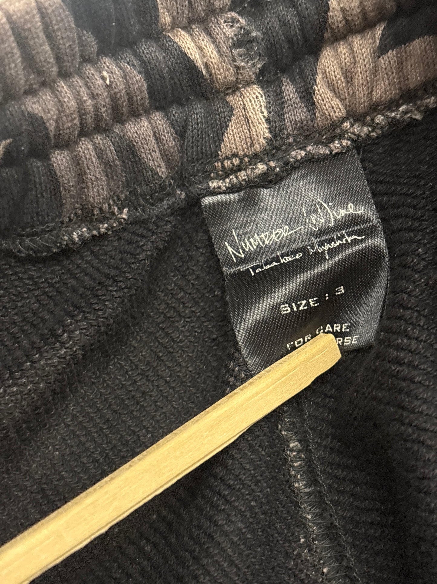Number (N)ine AW04 Tribal Sweatpants