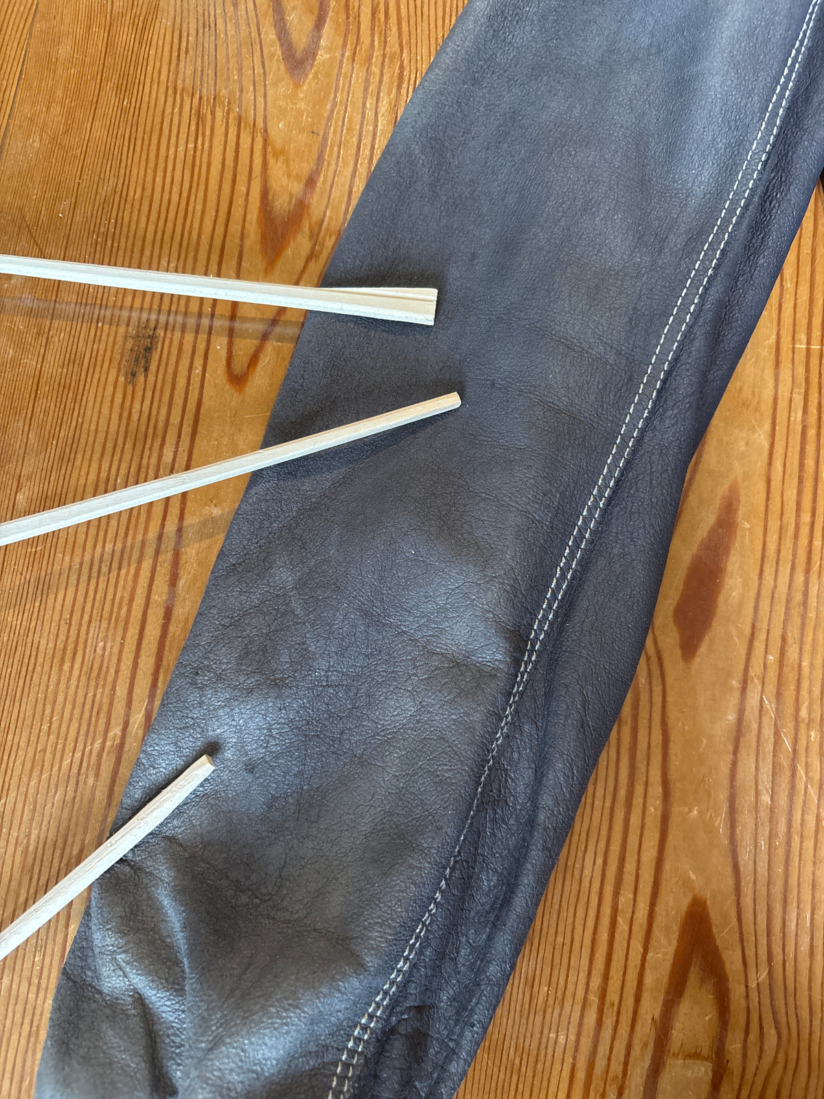 Rick Owens SS03 Suckerball Runway Leather Jacket