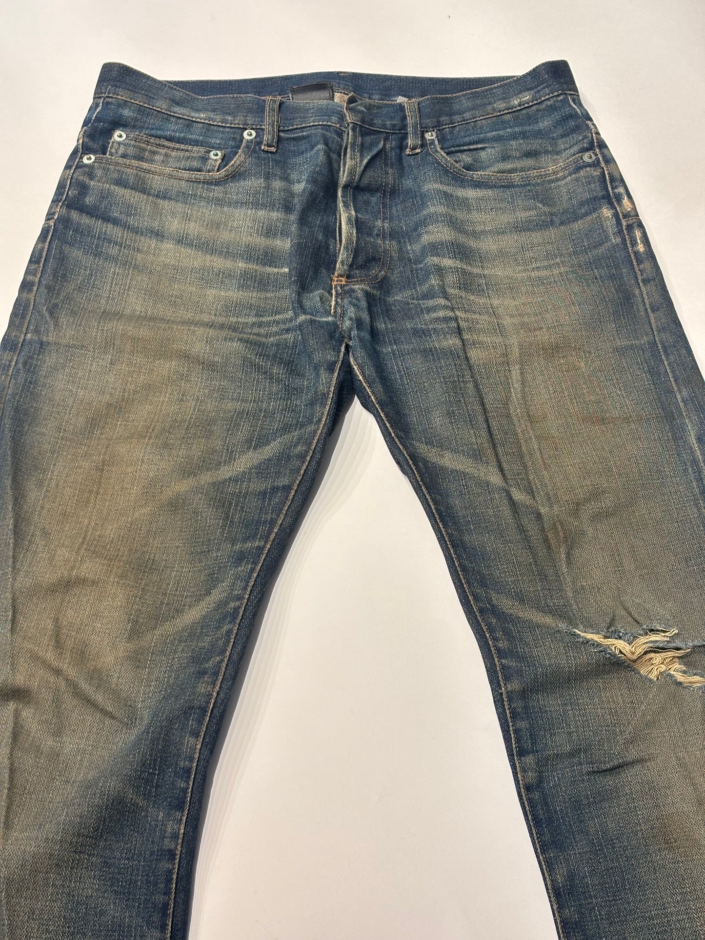 Dior Homme AW04 Rust Denim