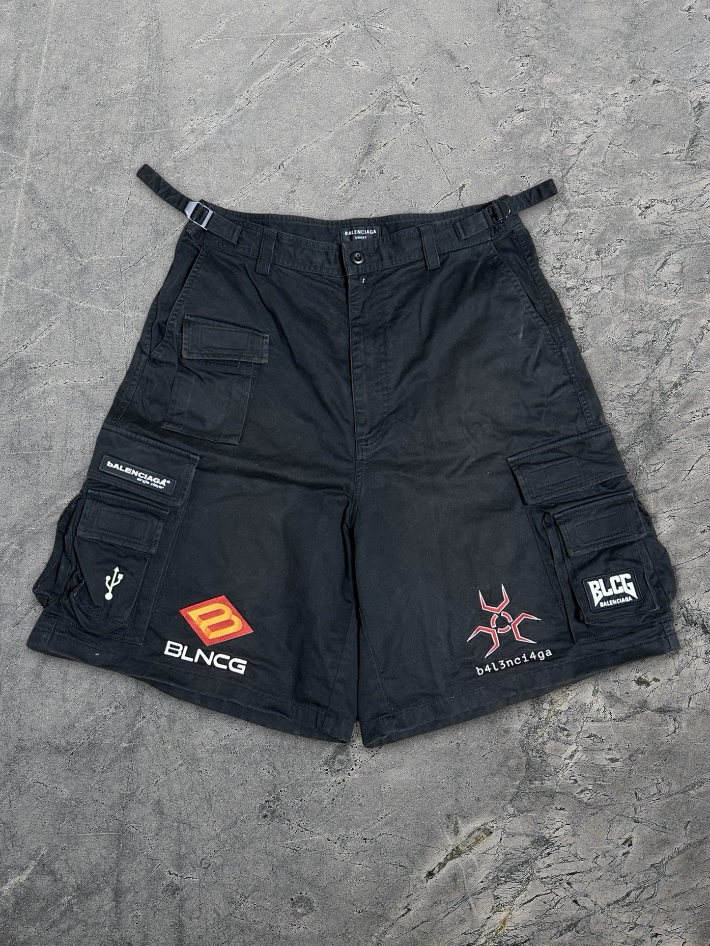 Balenciaga AW21 Gamer Shorts