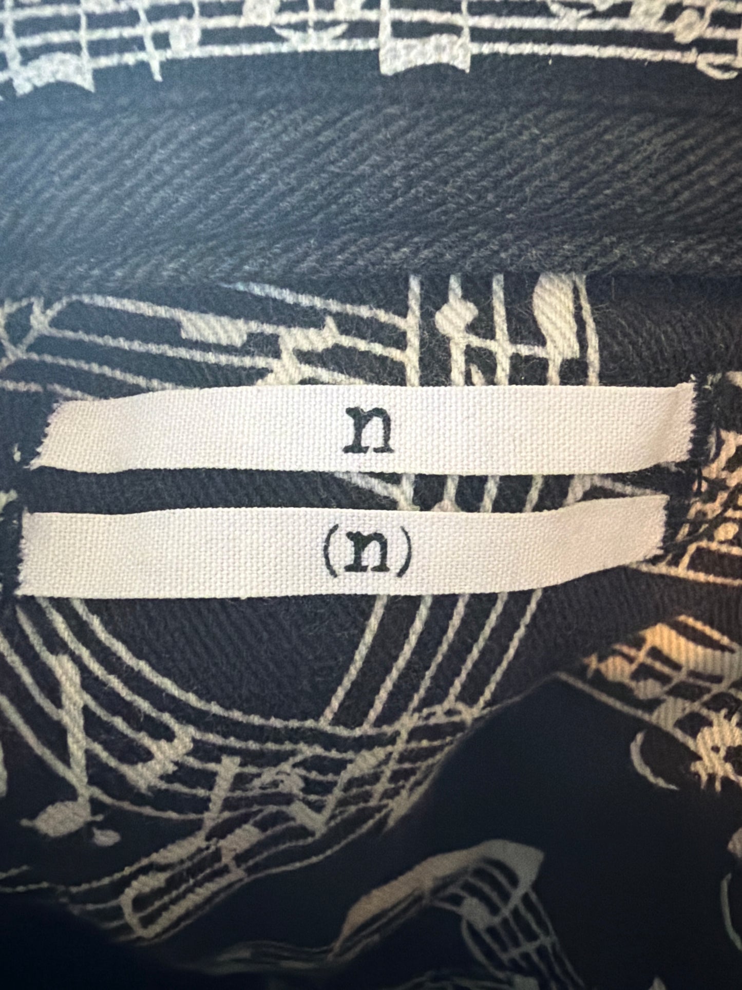Number (N)ine AW07 Double Pocket Denim