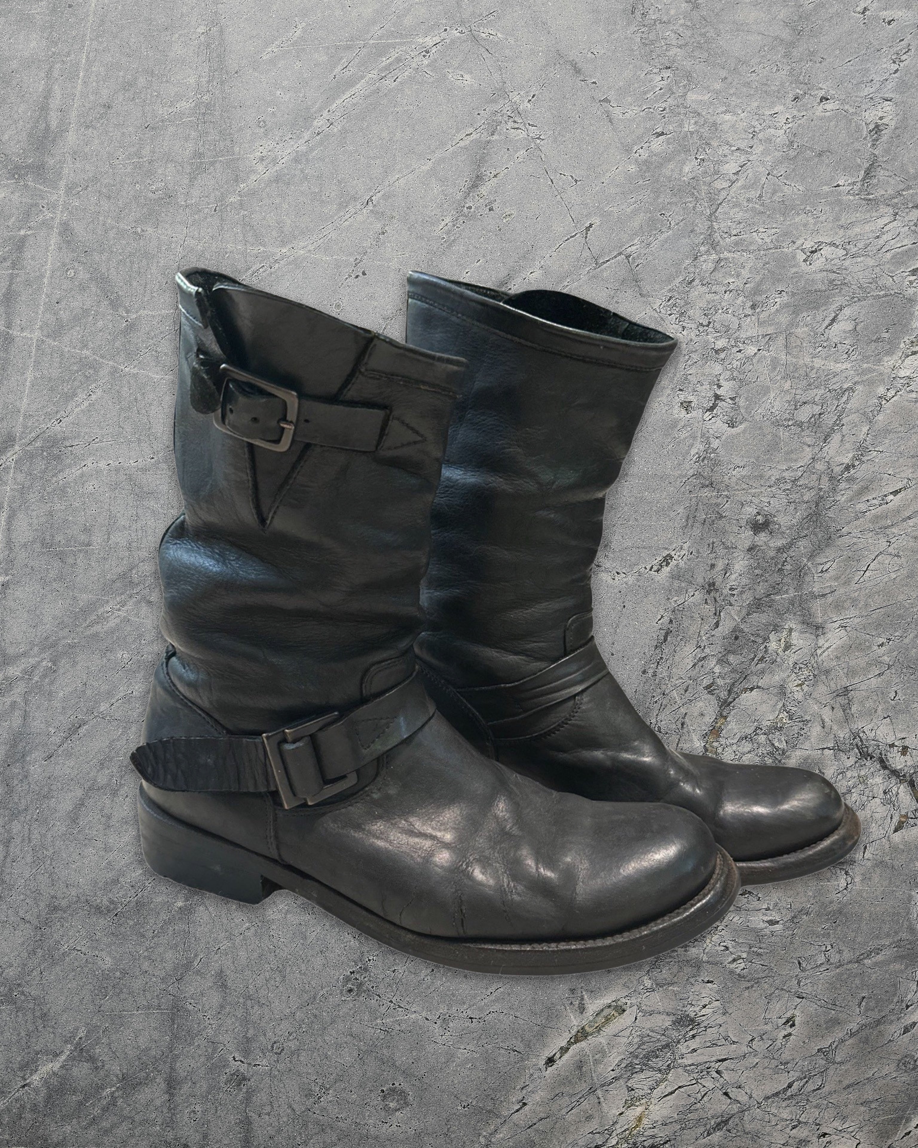 Isamu Katayama Backlash Engineer Boots 9.5 – Scab Rags