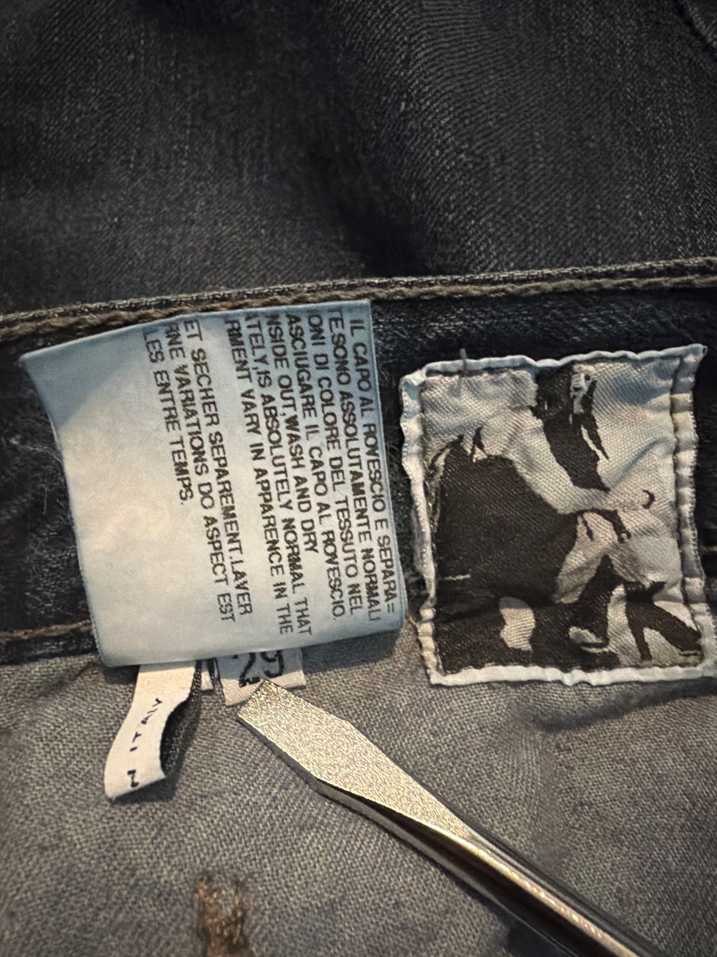 Rick Owens FW08 Dirty Blue Detroit Denim