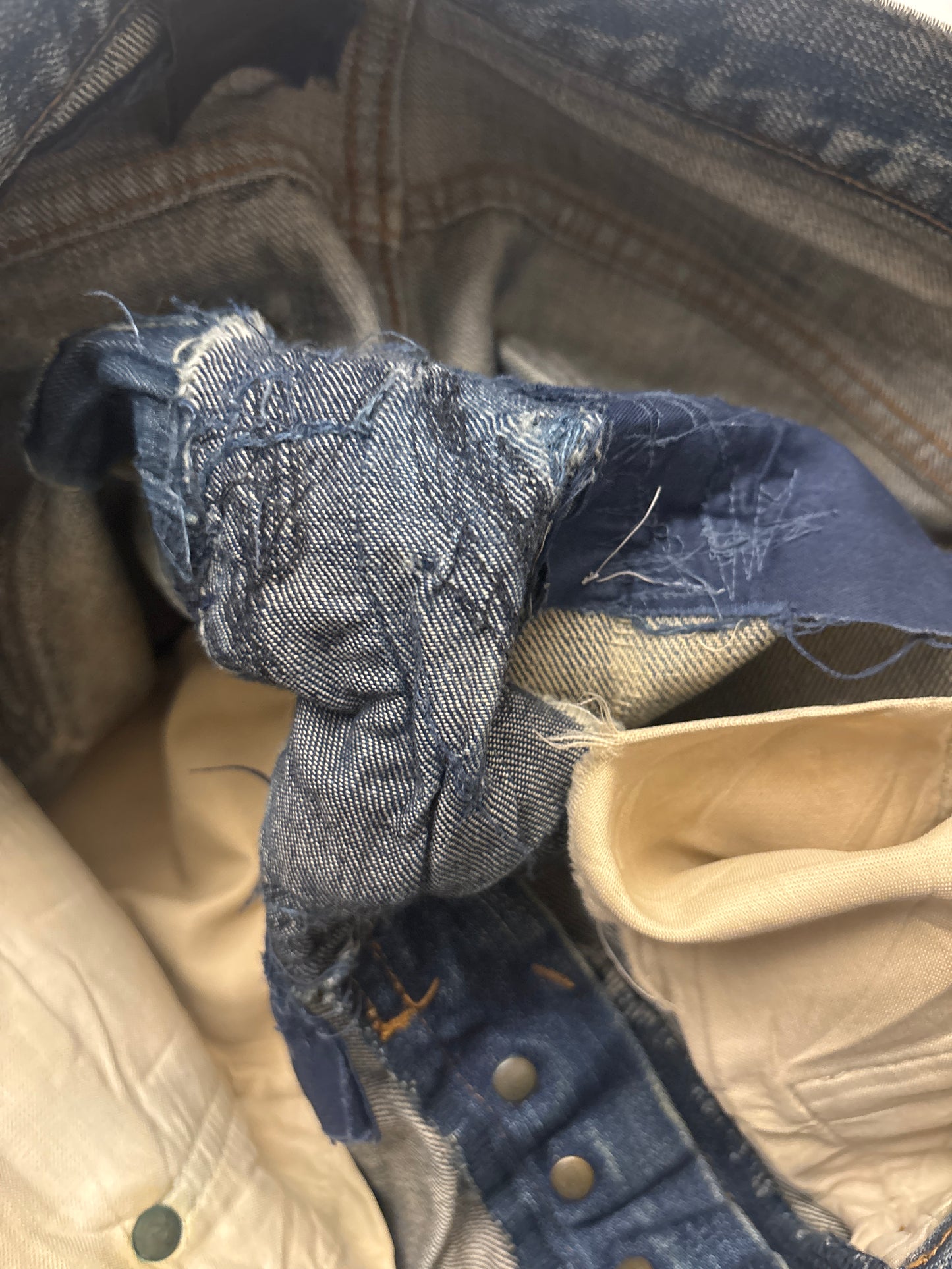 Dior Homme AW03 OG Waxed Luster Denim