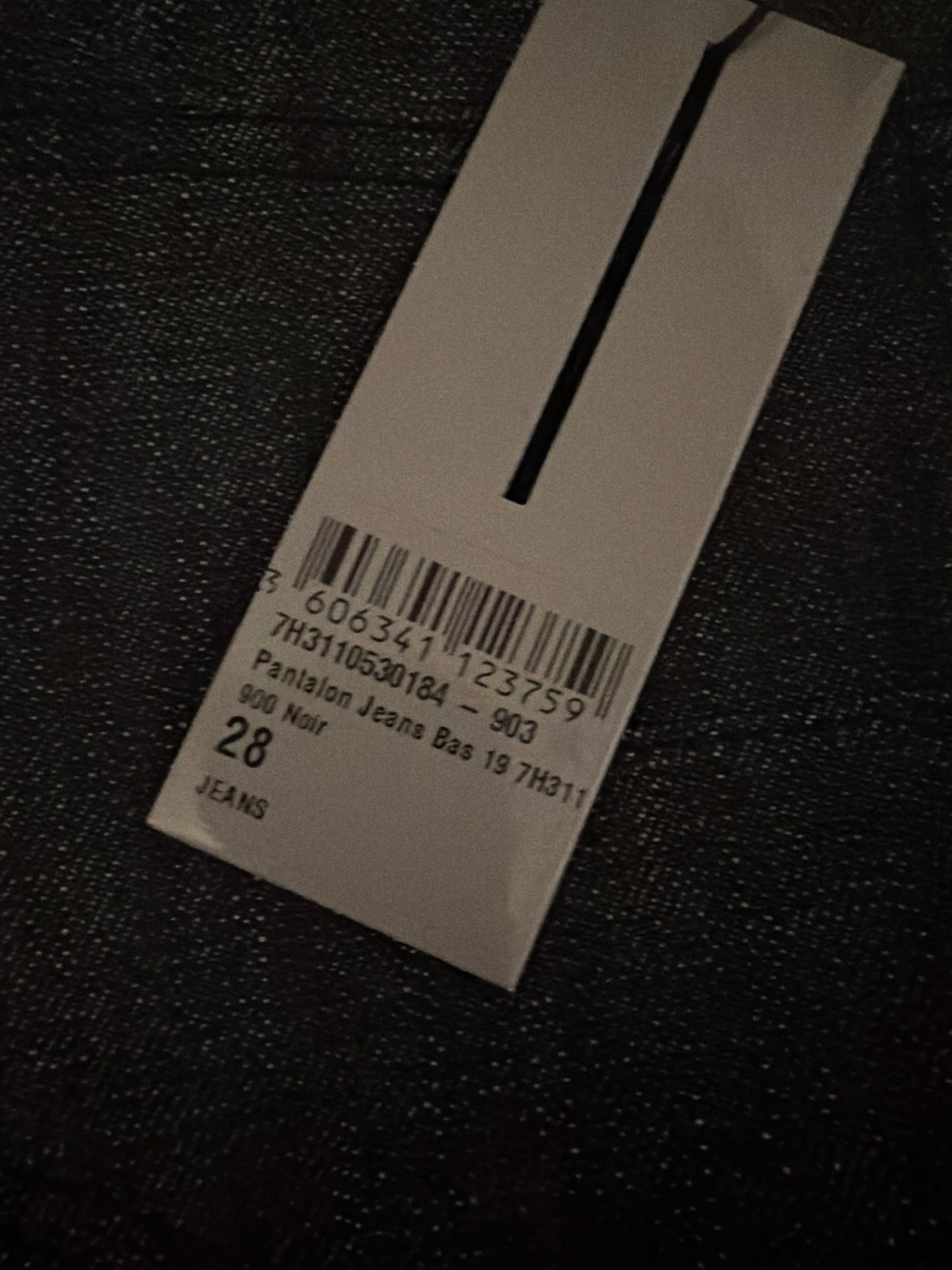 Dior Homme Deadstock AW07 Raw Denim 28
