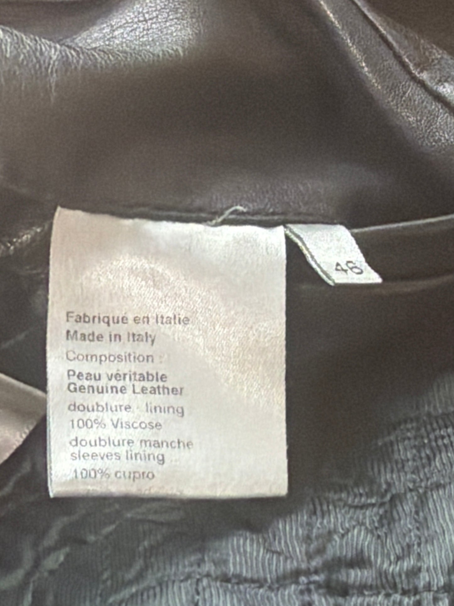 Dior Homme AW05 Runway Leather Perfecto “Knight” Jacket