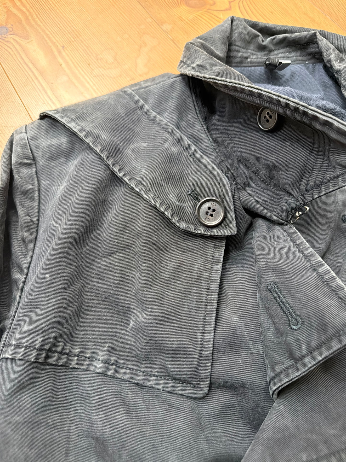 Dior Homme AW03 Luster Trench Coat