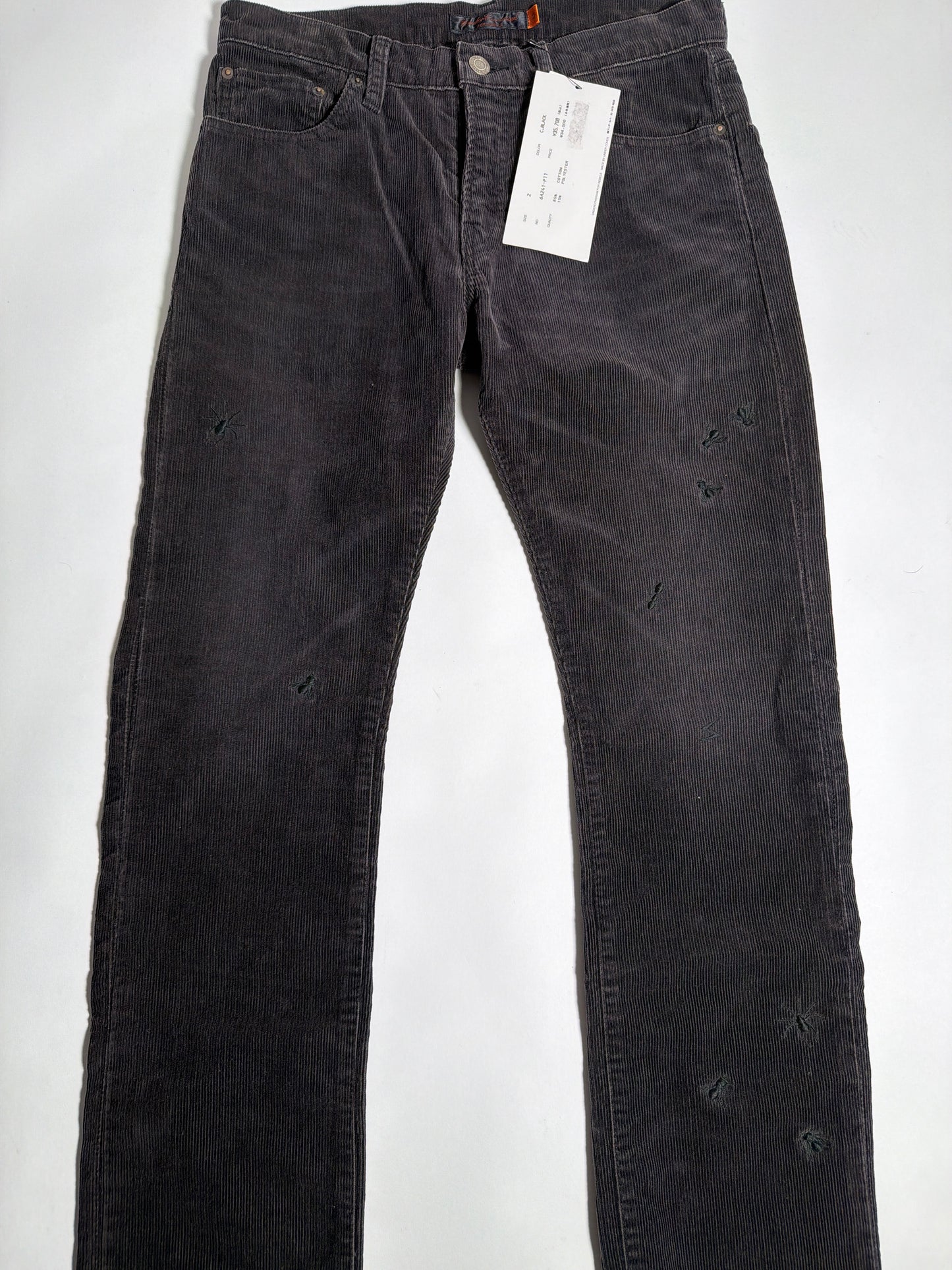 Undercover NWT AW06 Corduroy Bug Denim