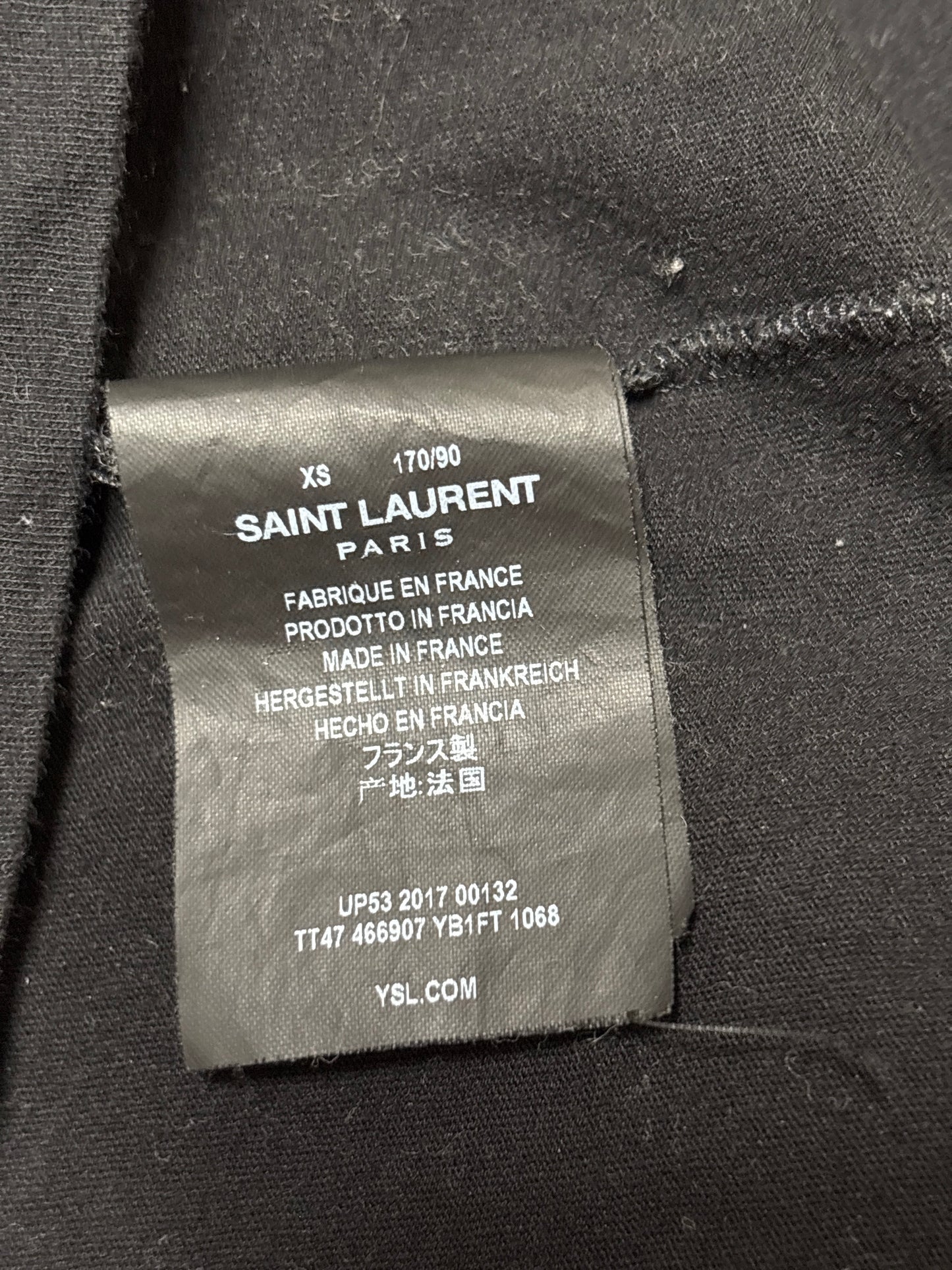 Saint Laurent Paris SS17 Graphic Tee