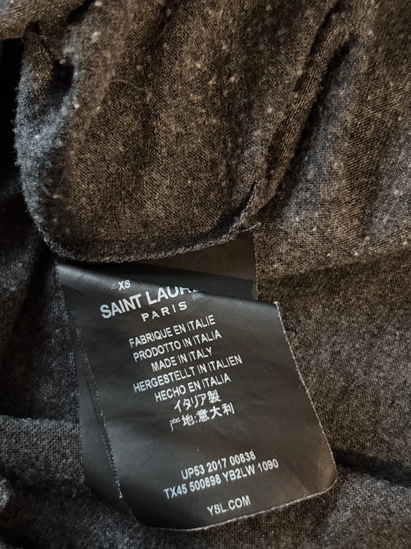 Saint Laurent Paris SS18 Logo Tee