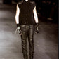 Dior Homme AW03 Luster Runway Sample Leather Pants