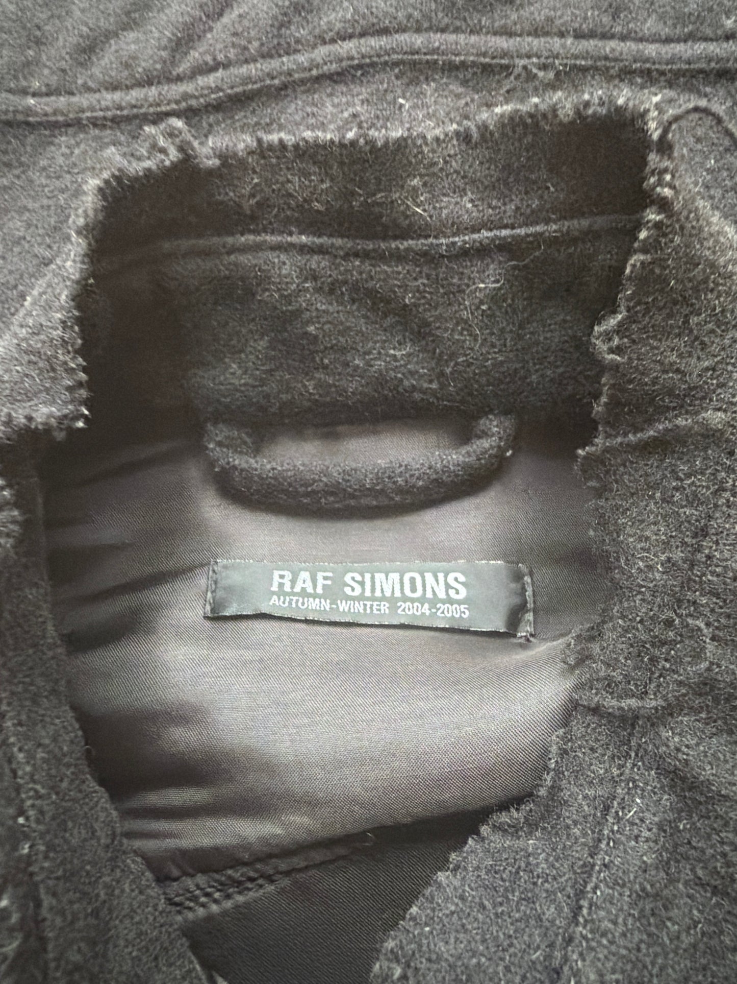 Raf Simons AW04 M65 Wool Military Jacket