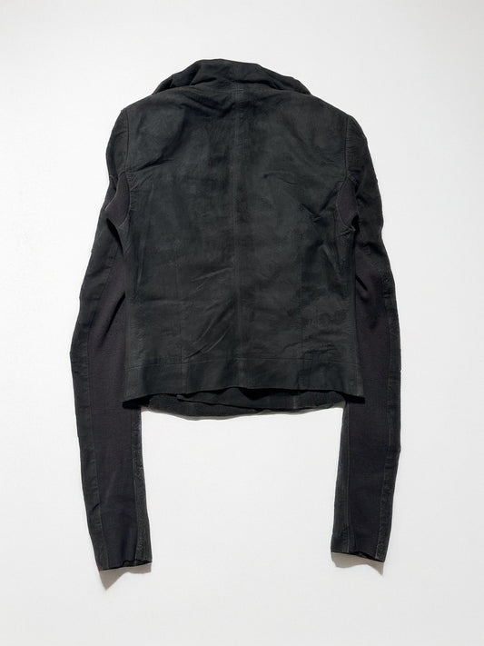 Rick Owens SS17 Dark Dust Blistered Lambskin Jacket