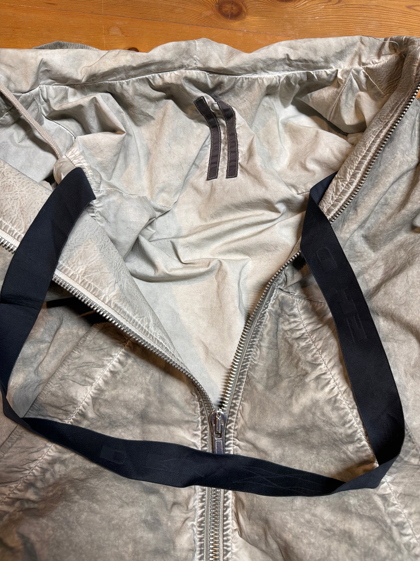 Rick Owens SS12 Dust Zip Up Hoodie