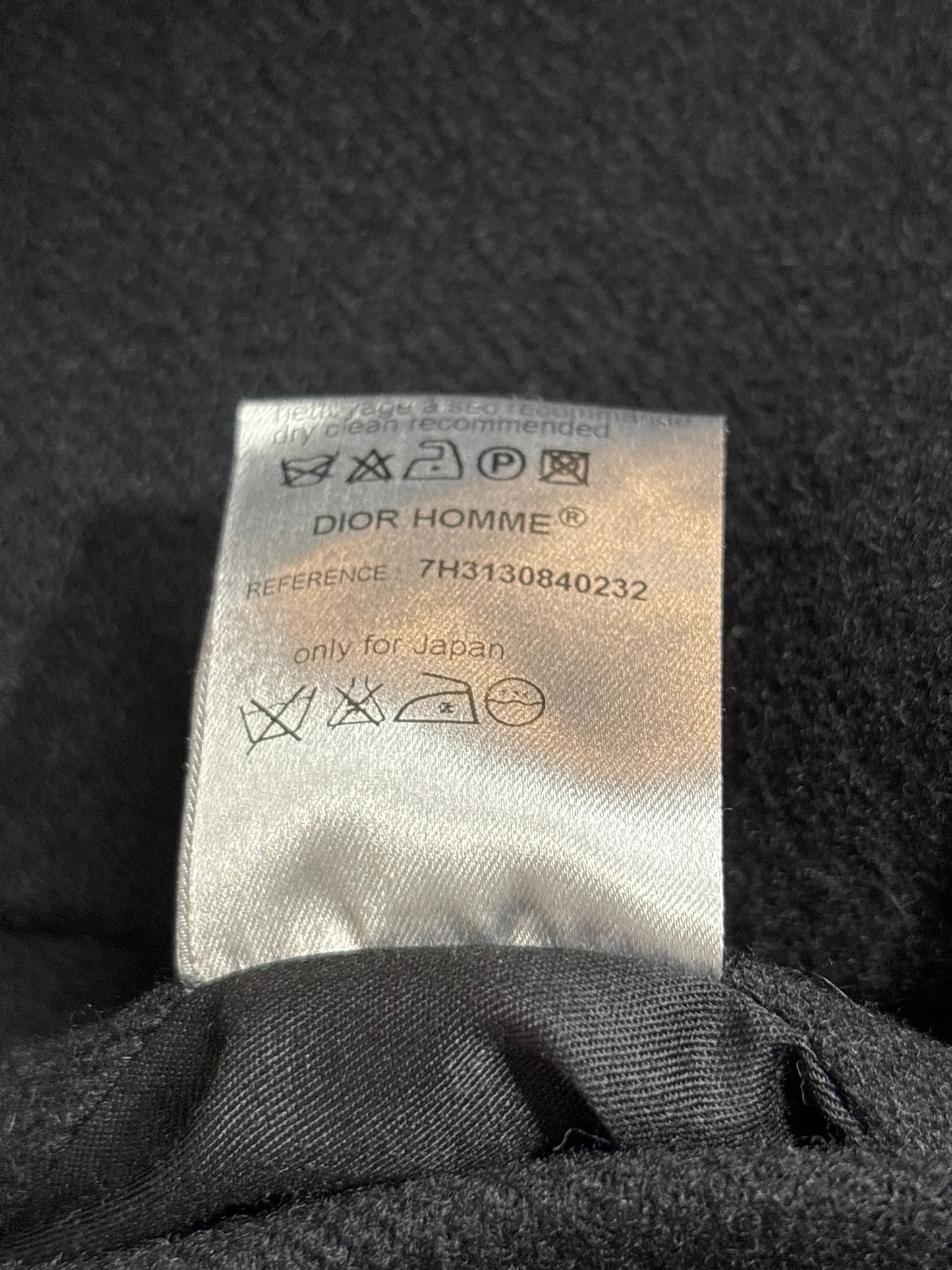 Dior Homme AW07 Geometric Military Peacoat