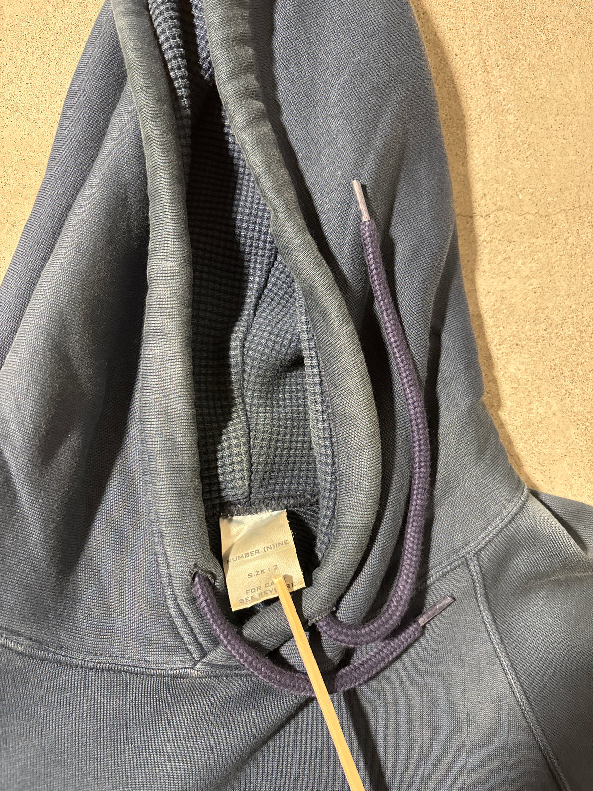 Number (N)ine AW01 Shield Emblem Hoodie