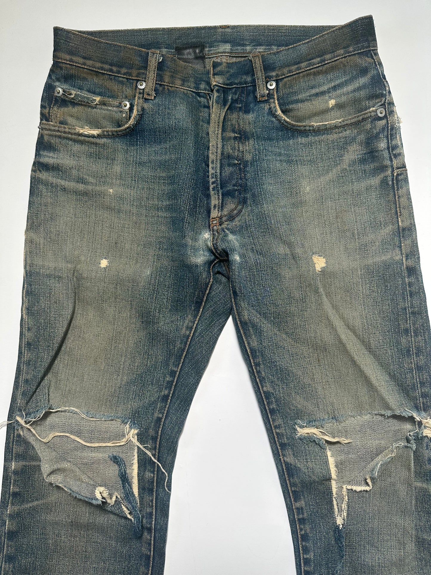 Dior Homme AW04 Rust Denim