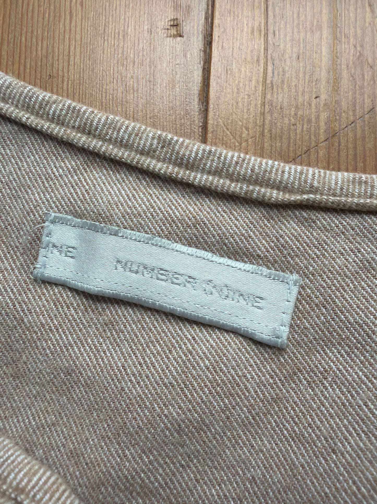 Number (N)ine AW02 Tunic Henley Shirt