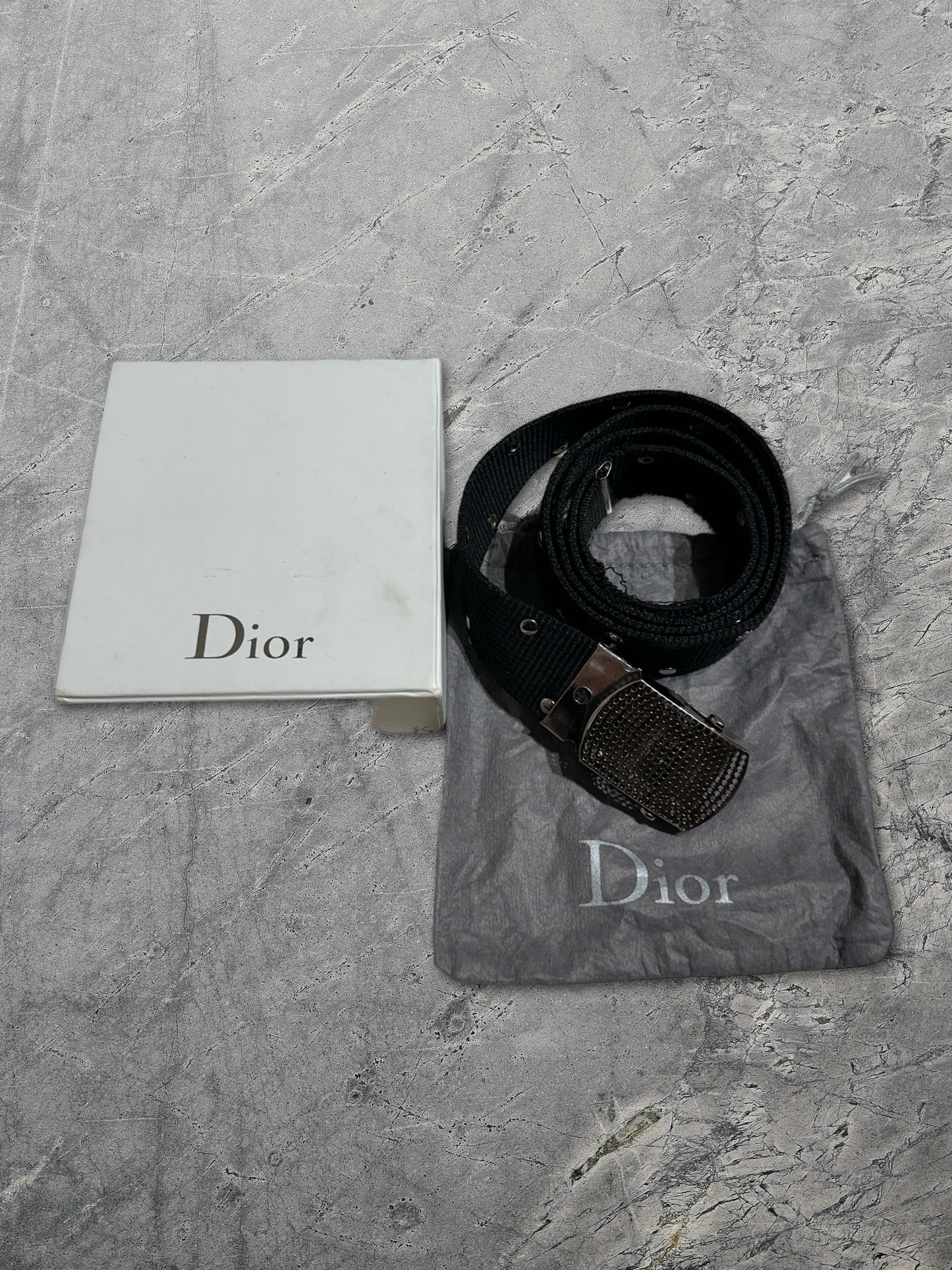 Dior Homme SS04 Studded Strip Belt