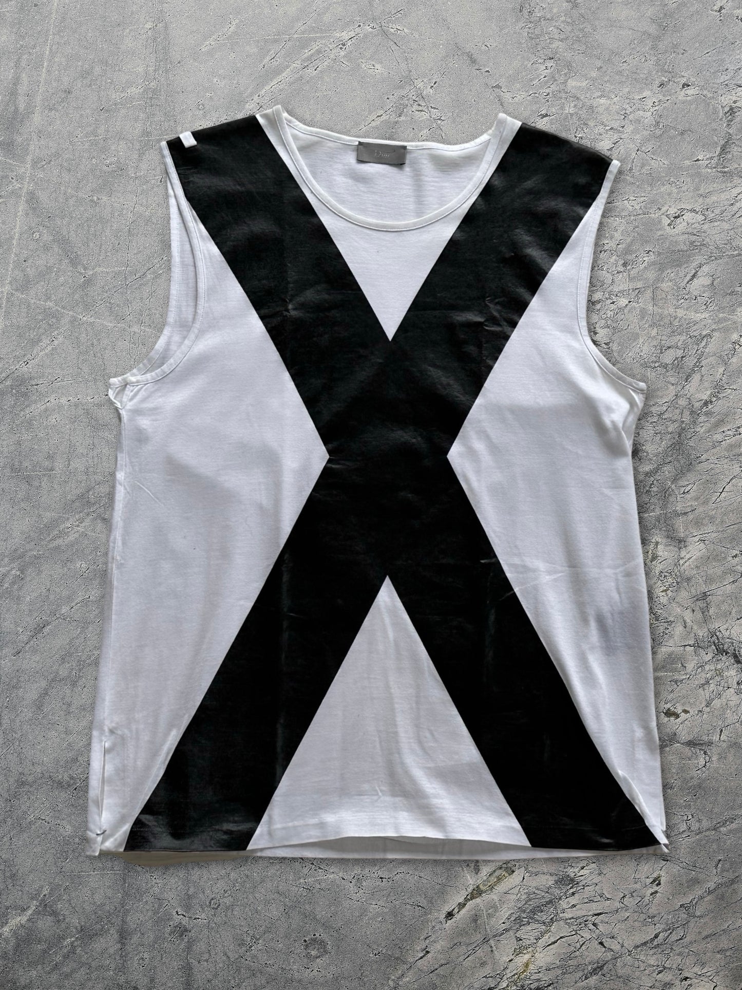 Dior Homme SS03 Follow Me X Tank Top