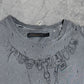 Undercover SS03 Scab Distressed Necklace Print Shirt