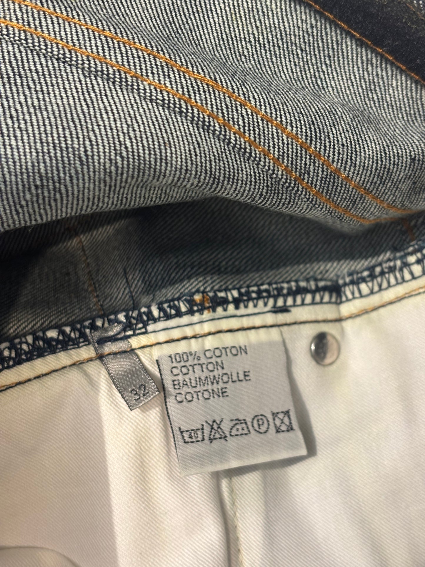 Dior Homme AW03 Green Luster Denim