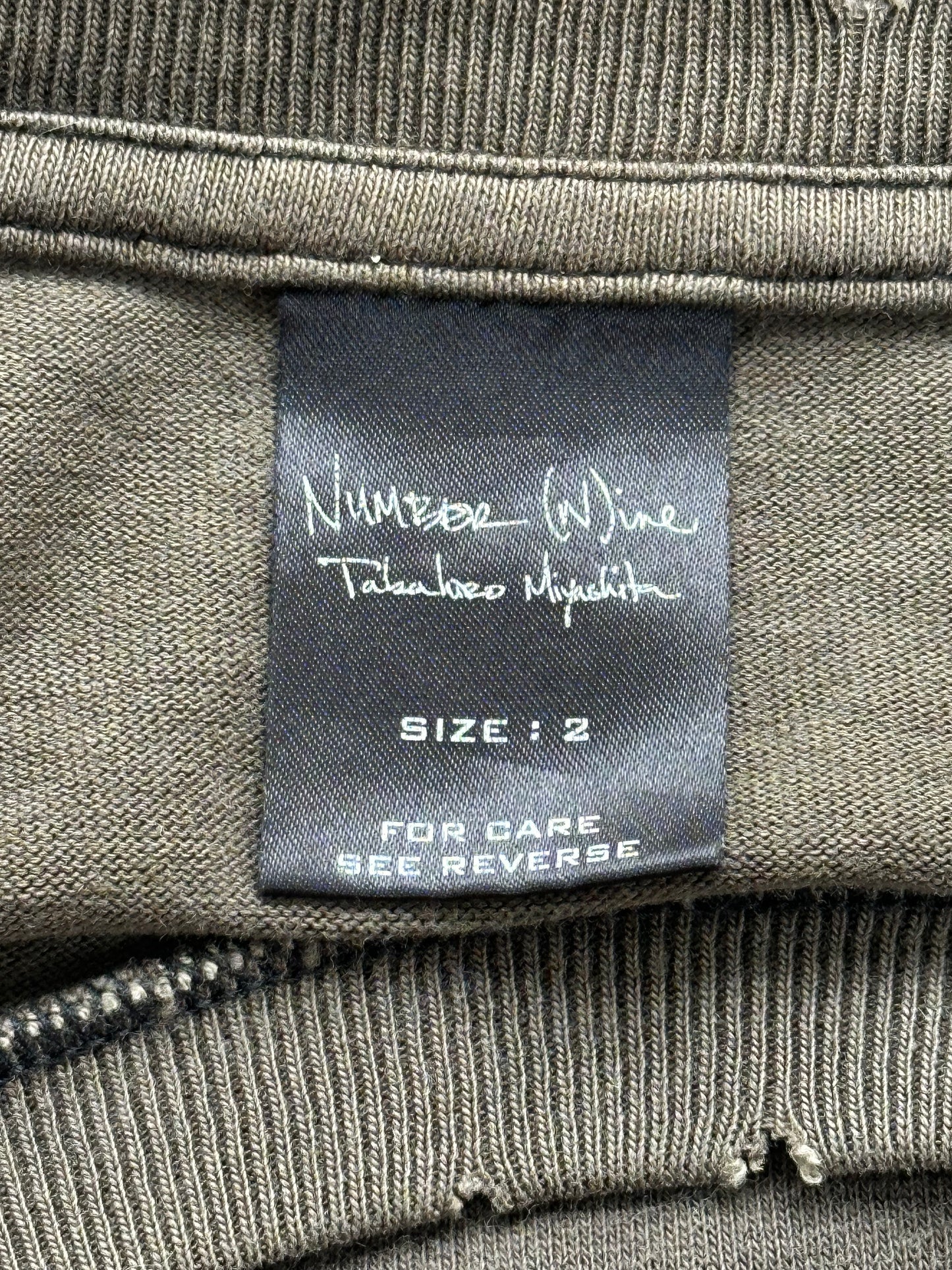 Number (N)ine AW04 Bush Whacking Shirt