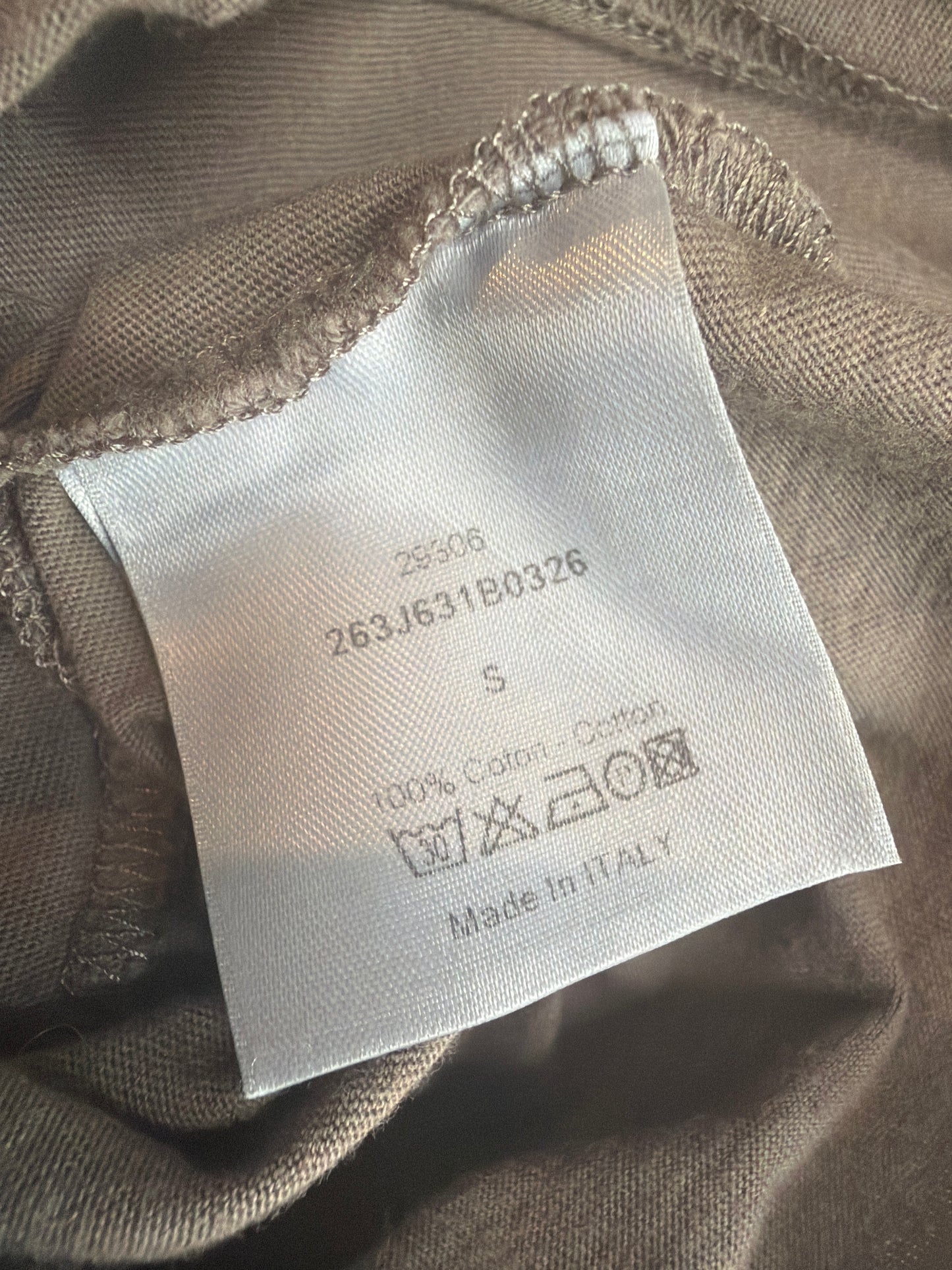 Dior Homme Bee Embroidered V Neck Shirt