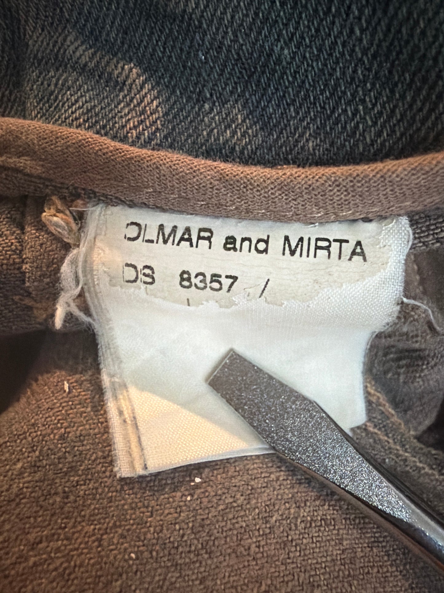 Rick Owens FW06 Double Layer Aircut Denim