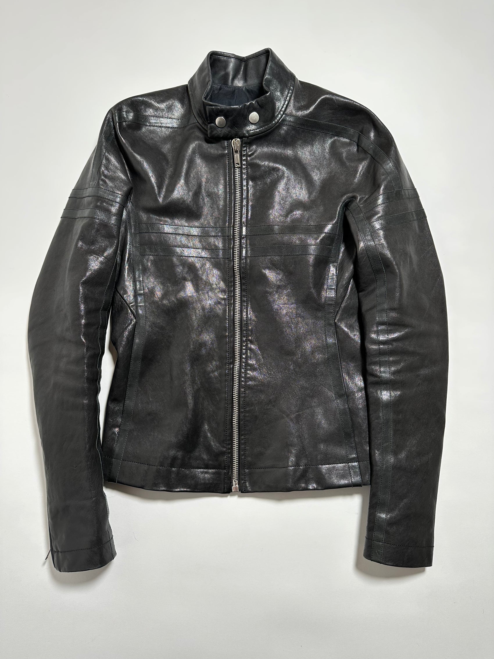 Rick Owens FW14 Mountain Leather Racer Jacket