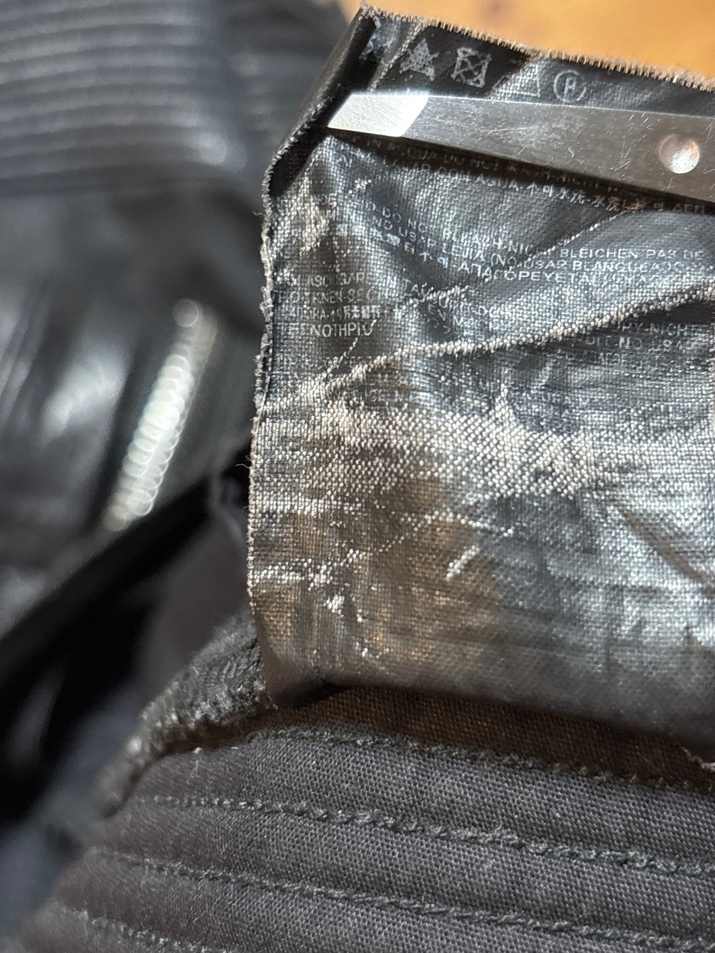 Saint Laurent AW13 D04 Biker Denim