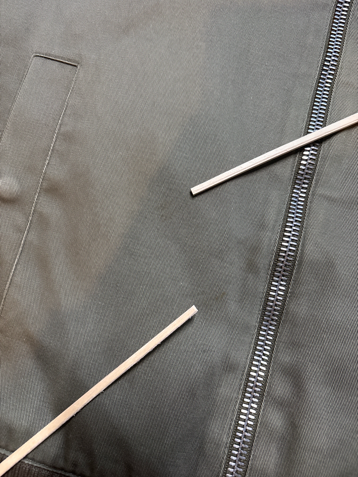 Dior Homme SS05 Zip Up Aviator Jacket