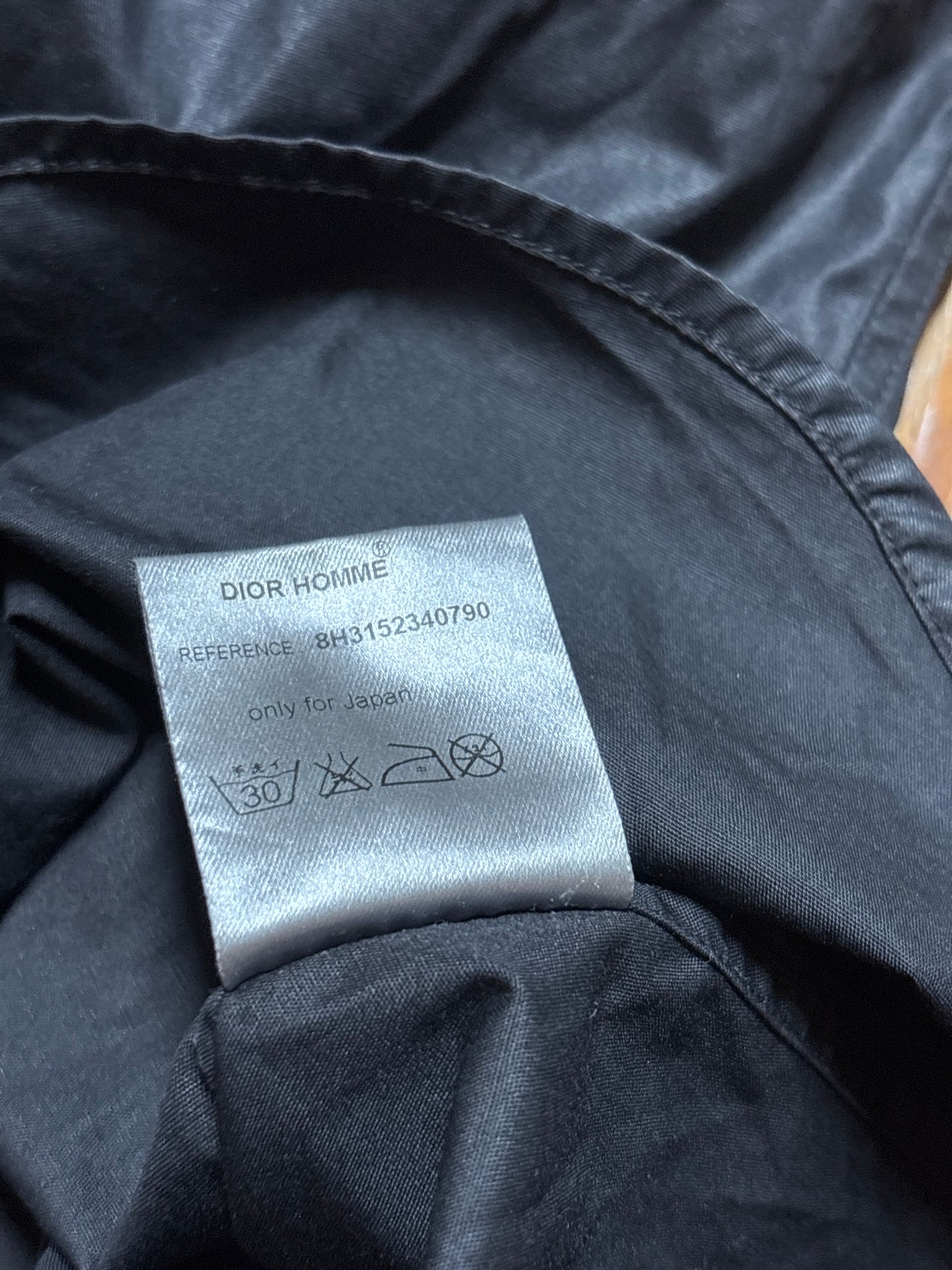Dior Homme AW08 Coated Collared Shirt