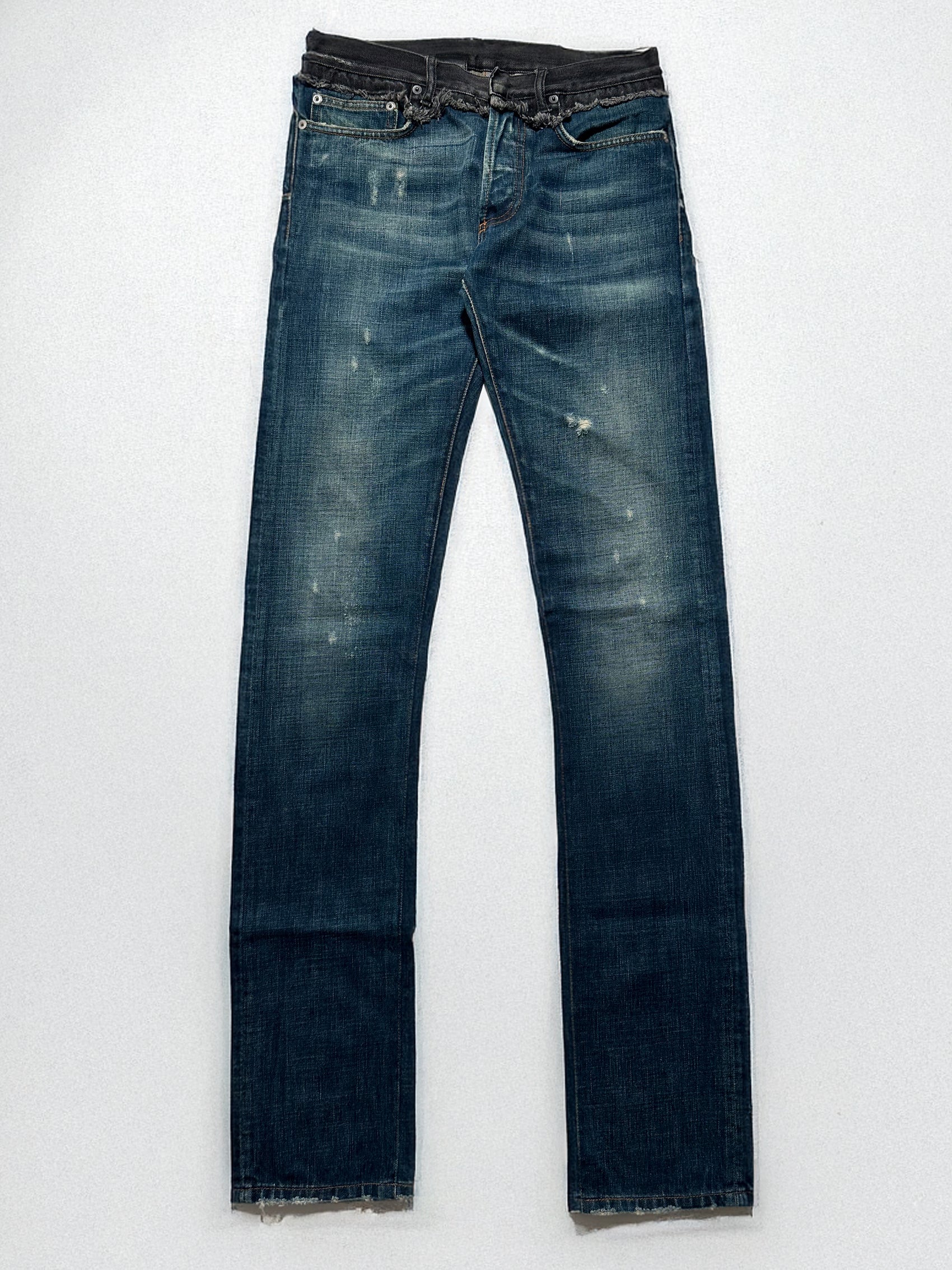 Dior Homme AW06 Cummerbund Denim