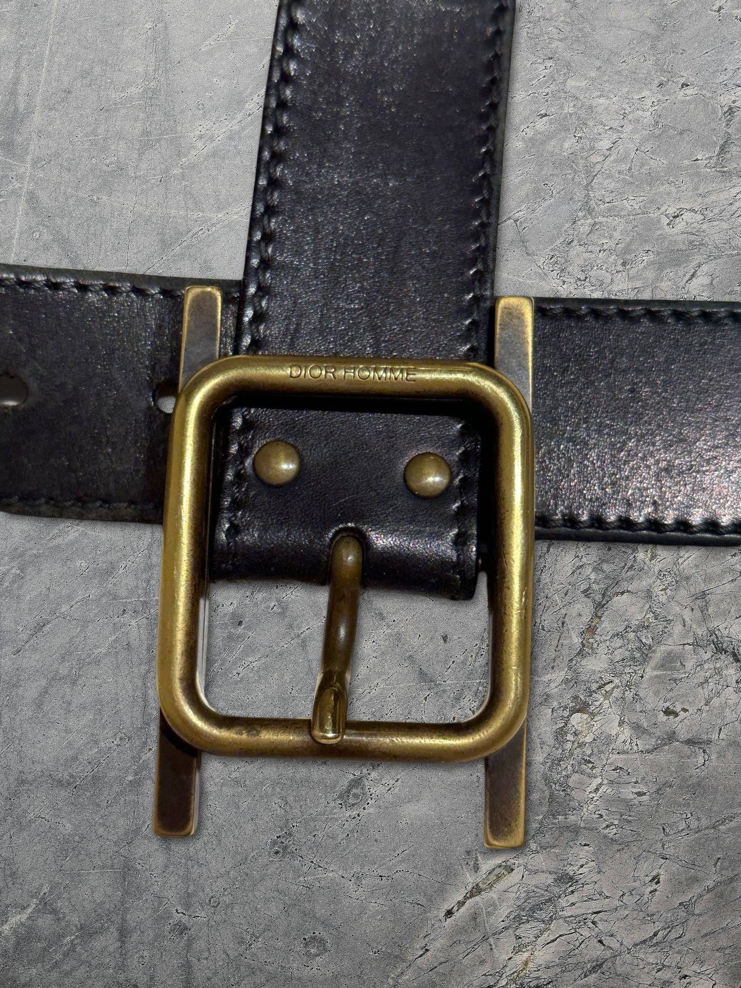 Dior Homme AW05 H belt