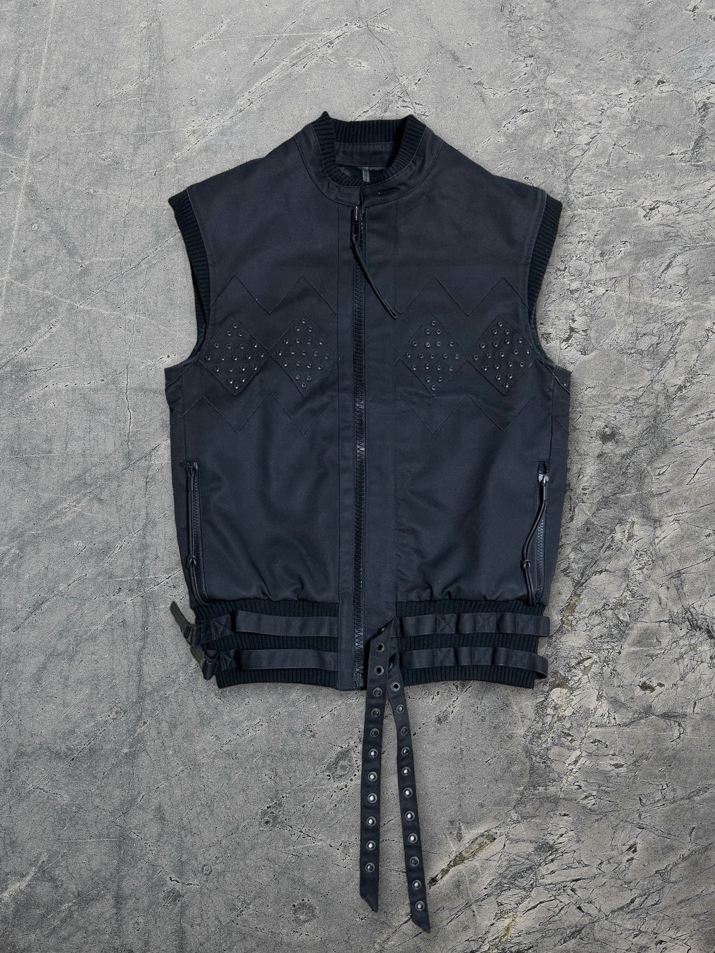 Dior Homme SS04 Runway Strip Vest