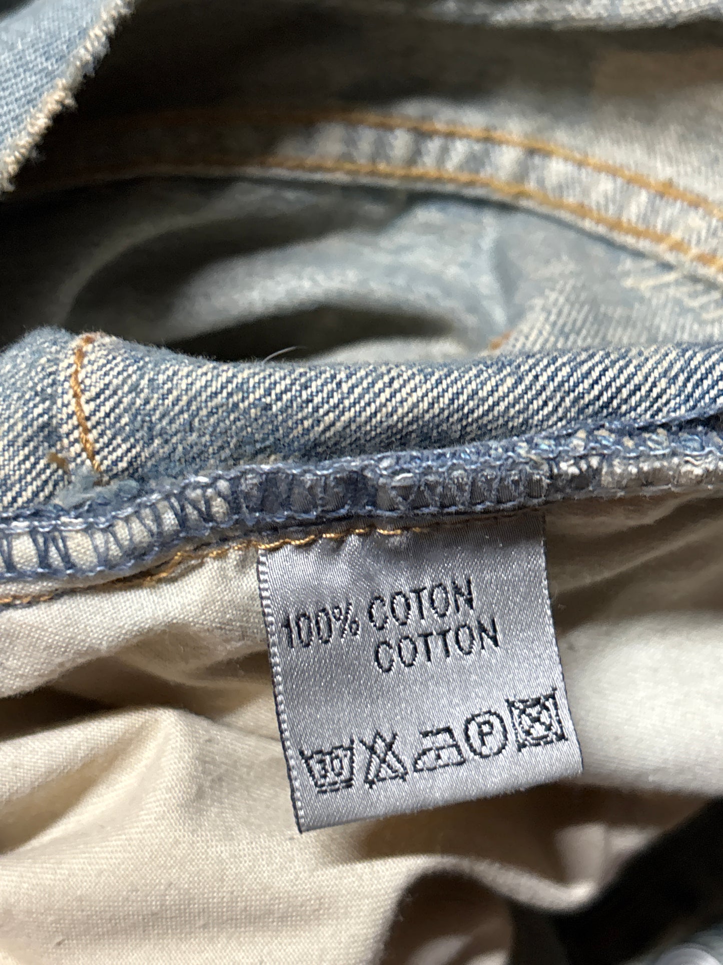 Dior Homme SS06 Runway Crash Denim