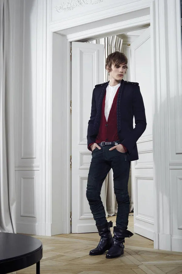 Balmain AW12 Biker Denim